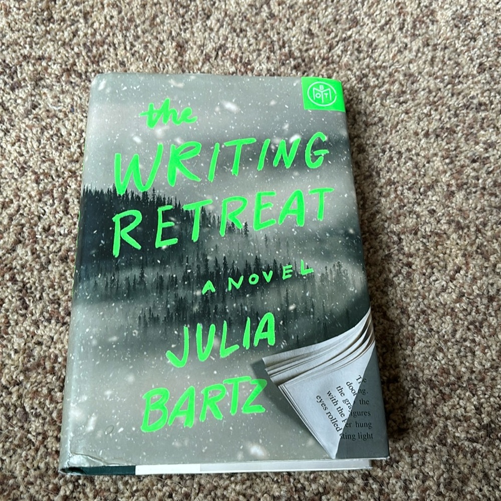🎁 3/$15 - The Writing Retreat by Julia Bartz, Hardcover